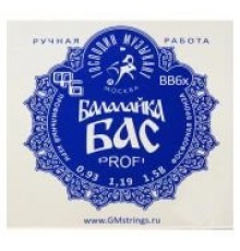 Господин музыкант BB6X Profi Струны для балалайки бас