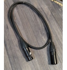 Belden 1192A студийный микрофонный кабель, 1м, разъёмы Neutrik