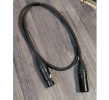 Belden 1192A студийный микрофонный кабель, 1м, разъёмы Neutrik