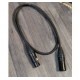 Belden 1192A студийный микрофонный кабель, 1м, разъёмы Neutrik