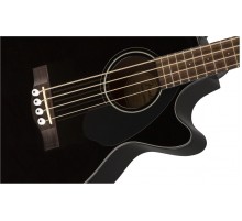 Fender CB-60SCE Bass Black LR Электроакустическая бас-гитара, цвет черный