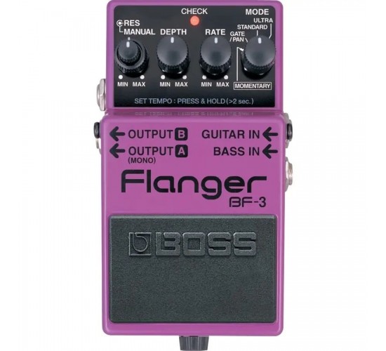 Boss BF-3 Flanger гитарная педаль Флэнжер