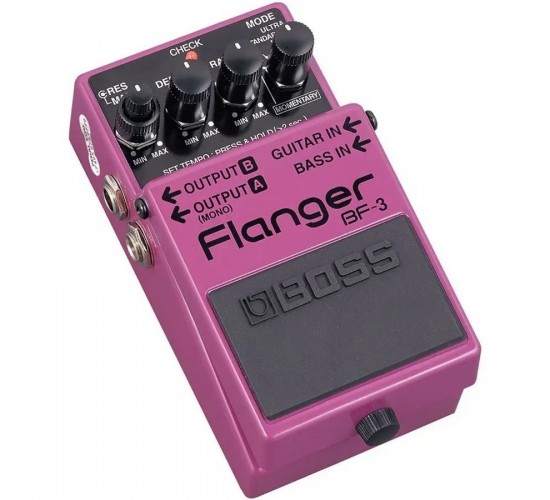 Boss BF-3 Flanger гитарная педаль Флэнжер