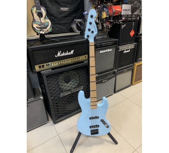 Grass Roots G-EAST BLUE GEN Signature бас-гитара, цвет голубой USED