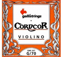 Galli Strings G070 струны для скрипки / 2, 3, 4-я струны с оплёткой из хромированной стали, Италия