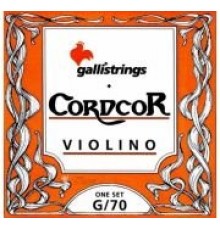 Galli Strings G070 струны для скрипки / 2, 3, 4-я струны с оплёткой из хромированной стали, Италия