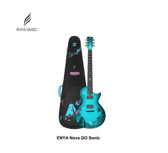 Enya NOVA GO SONIC/Hatsune miku Blue электрогитара