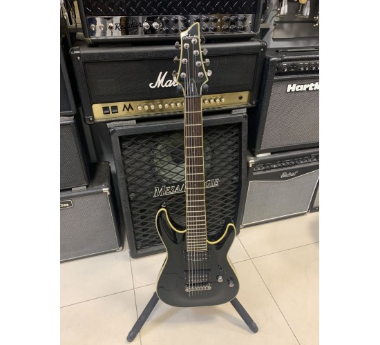Schecter C-7 Blackjack Diamond Series 7-ми струнная электрогитара Корея 2005 USED