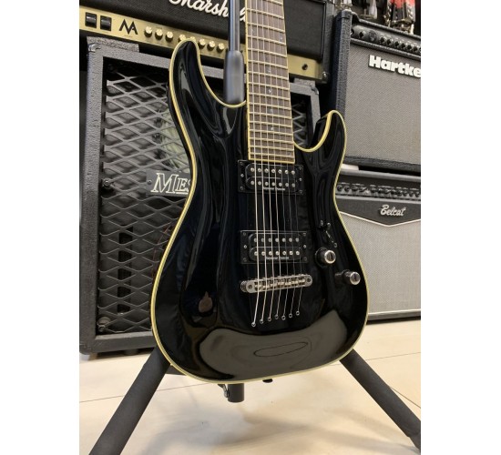 Schecter C-7 Blackjack Diamond Series 7-ми струнная электрогитара Корея 2005 USED