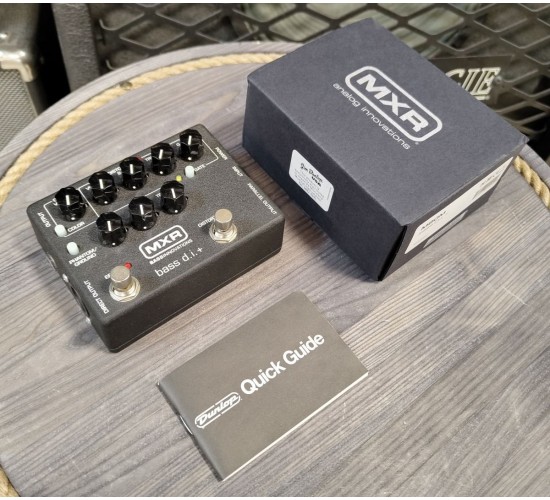 MXR M80 bass d.i.+ басовая педаль - преамп + дисторшн USED