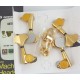 Gotoh GB-707 колки для бас-гитары, 2+2, позолота