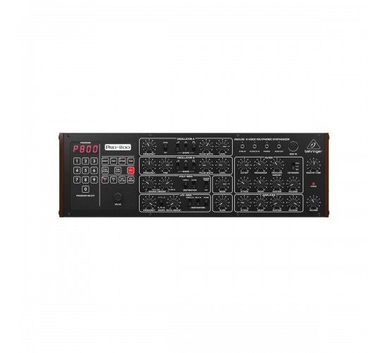 Behringer PRO-800 классический аналоговый 8-голосный полифонический синтезатор с VCO, VCF, арпеджи