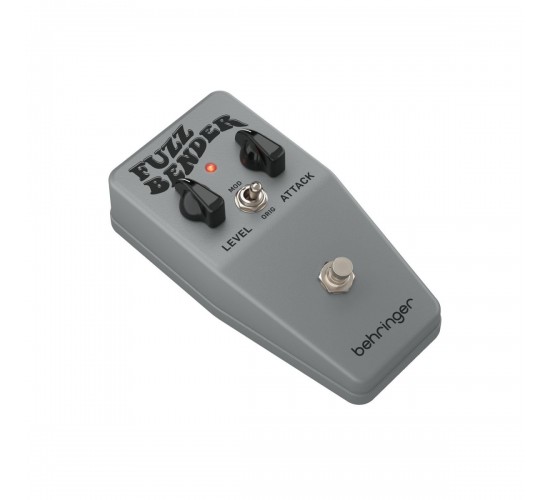 Behringer Fuzz Bender педаль Fuzz в винтажном стиле 60-х с индивидуальным переключателем Bias Mod