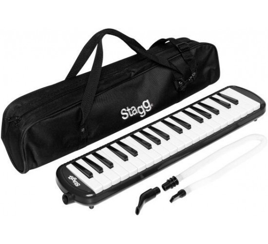 STAGG MELOSTA37 BK пианика, 37 клавиш, цвет черный