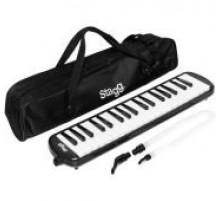 STAGG MELOSTA37 BK пианика, 37 клавиш, цвет черный