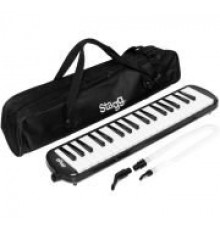 STAGG MELOSTA37 BK пианика, 37 клавиш, цвет черный