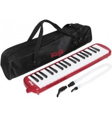 Stagg MELOSTA37 RD пианика, 37 клавиш, цвет красный