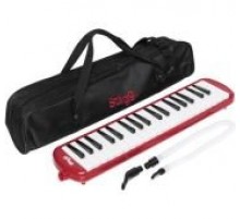 Stagg MELOSTA37 RD пианика, 37 клавиш, цвет красный