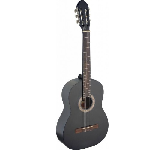 Stagg C440 M BLK классическая гитара, размер 4/4, цвет чёрный