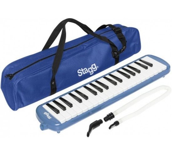 Stagg MELOSTA37 BL пианика, 37 клавиш, цвет синий