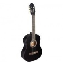 Stagg C410 M BLK классическая гитара, размер 1/2, цвет чёрный матовый