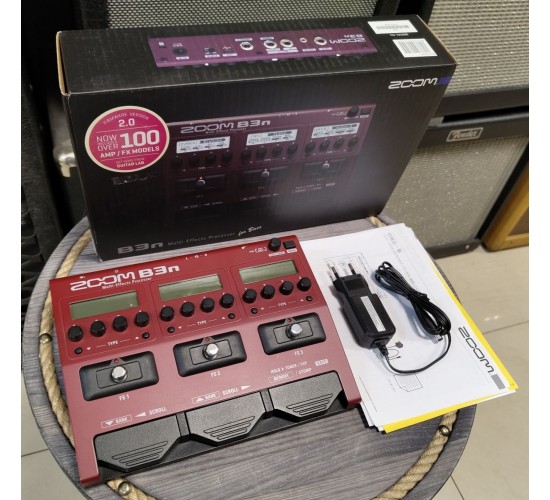 Zoom B3n басовый процессор мульти-эффектов USED