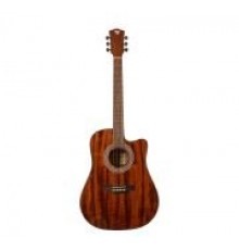 Rockdale Aurora D6 C ALL-MAH Gloss акустическая гитара, дредноут с вырезом, цвет натуральный