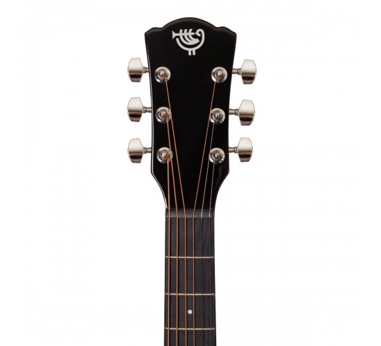 Rockdale Aurora D5 C BK Gloss акустическая гитара дредноут с вырезом, цвет черный