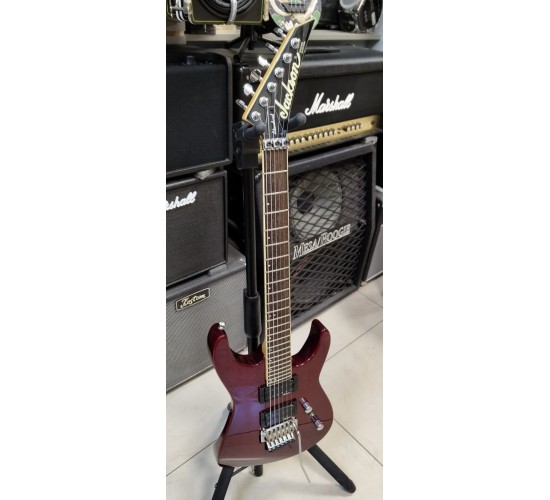 Jackson Dinky Standard HH Mahogany электрогитара, цвет красный Япония USED
