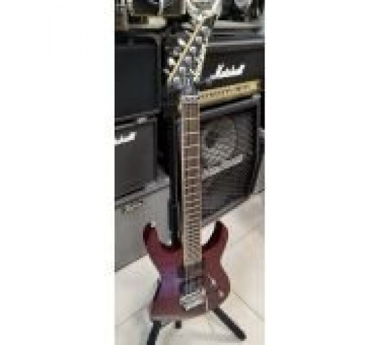 Jackson Dinky Standard HH Mahogany электрогитара, цвет красный Япония USED