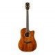 Rockdale Aurora D7 C Koa NAT акустическая гитара дредноут с вырезом, цвет натуральный