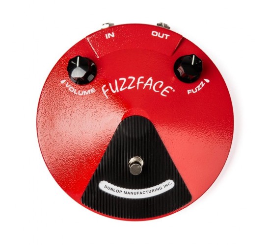 Dunlop JDF2 Fuzz Face Distortion гитарная педаль перегруза