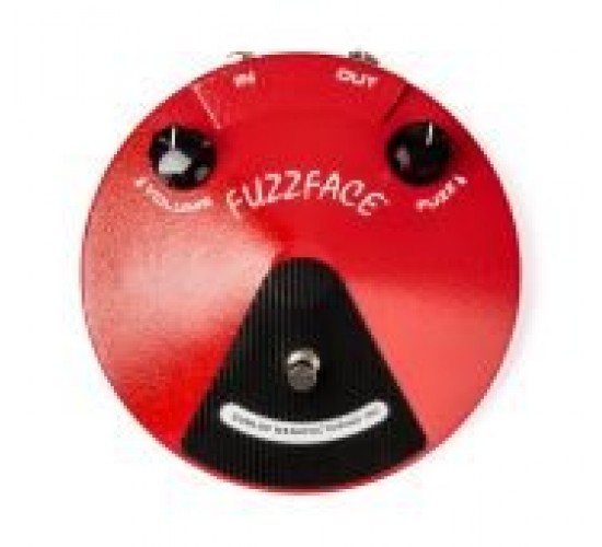 Dunlop JDF2 Fuzz Face Distortion гитарная педаль перегруза