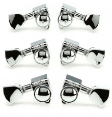 Grover 502CK Locking Rotomatics локовые колки, 3+3, хром