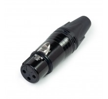 MRC RXCX-3F-B Кабельный разъем XLR, 3-х контактный , X-серия