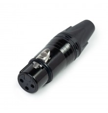 MRC RXCX-3F-B Кабельный разъем XLR, 3-х контактный , X-серия