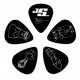 Planet Waves 1CBK4-10JS Joe Satriani Медиатор, черный, средние