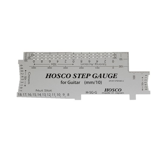 Hosco H-SG-G Step Gauge Многофункциональная линейка для гитары