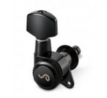 Schaller 10020423.02. M6 135 Locking комплект локовых колков, 3+3, черный, Германия
