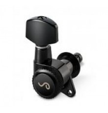 Schaller 10020423.02. M6 135 Locking комплект локовых колков, 3+3, черный, Германия