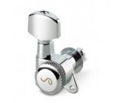 Schaller 10020220.01.50 M6 135 Locking 18 комплект локовых колков, 6 в линию, хром, Германия