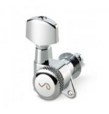 Schaller 10020220.01.50 M6 135 Locking 18 комплект локовых колков, 6 в линию, хром, Германия