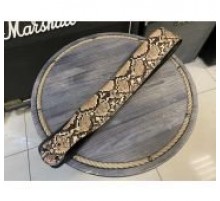 Гитарный ремень, змеиная кожа USED