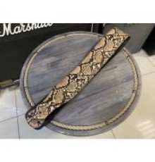 Гитарный ремень, змеиная кожа USED