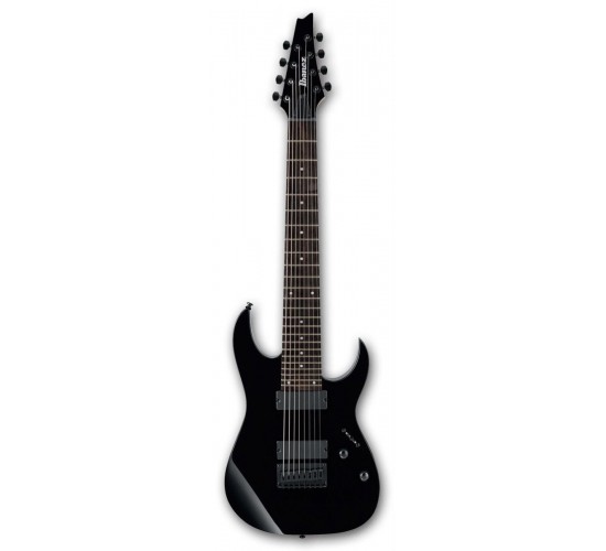 Ibanez RG8-BL 8-ми струнная электрогитара, цвет черный