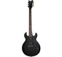 Schecter SGR S-1 BLK электрогитара, цвет черный, с чехлом