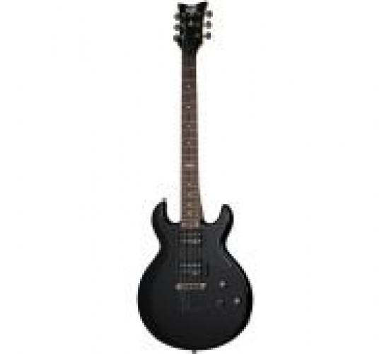 Schecter SGR S-1 BLK электрогитара, цвет черный, с чехлом