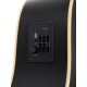 Parkwood W81E-BKS электроакустическая гитара, черная, с чехлом УЦЕНКА