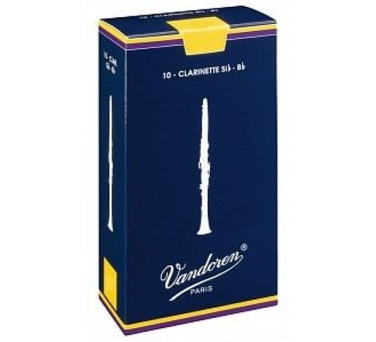 Vandoren CR1035 Трости для кларнета Bb Традиционные №3,5 (10шт)