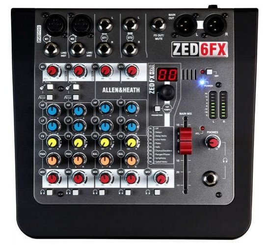Allen & Heath ZED-6FX микшерный пульт